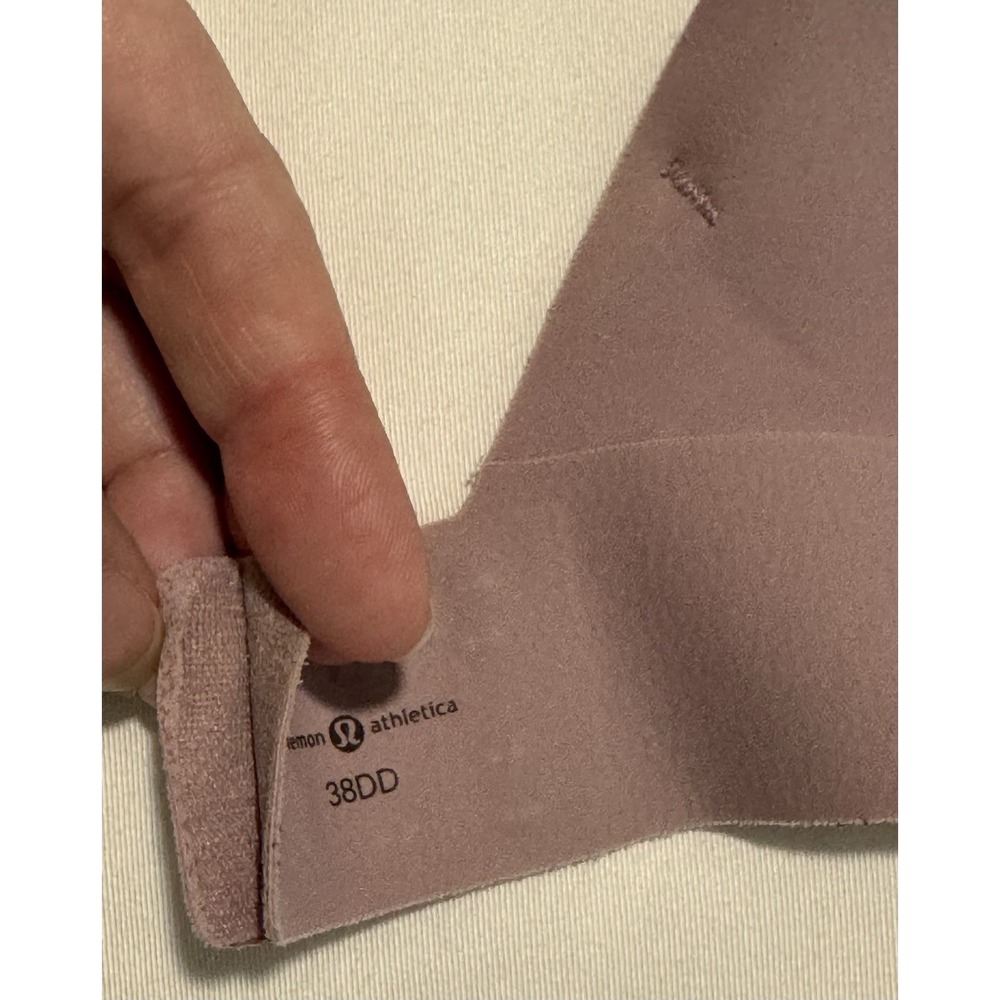 Lululemon Enlite High Support Bra Athletic Lilac Purple Back Closure 38DD - Picture 5 of 7